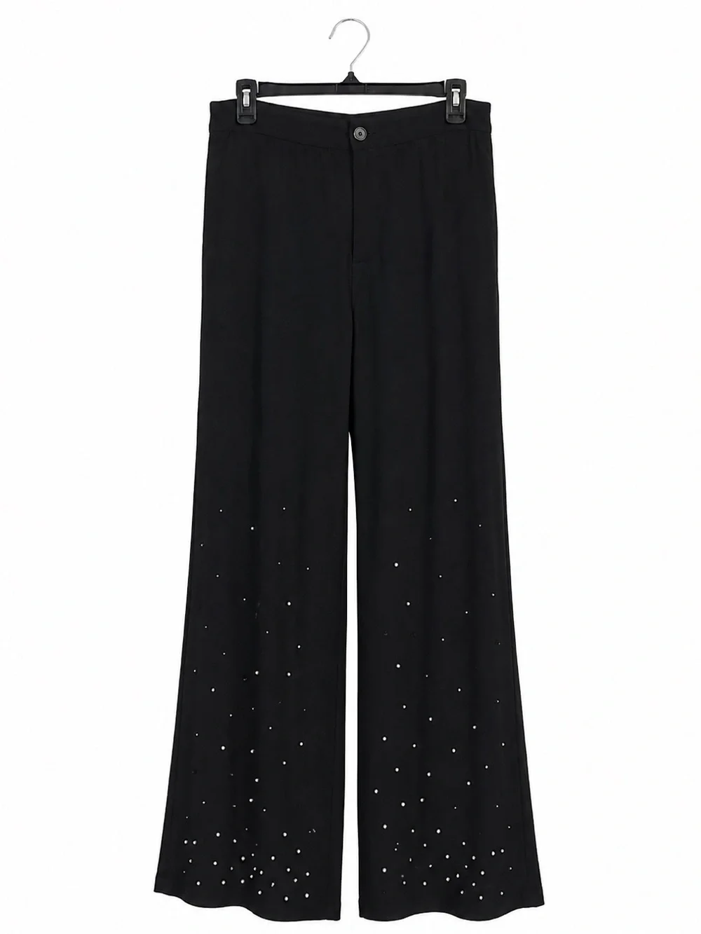 MSK Beaded Top L & INC Pants 16 Black Evening 2 Pc Wedding Outfit NWT - Picture 3 of 5